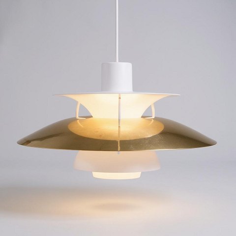 Brass Pendant - Model PH5 - Poul Henningsen - Louis Poulsen - 1958
Great condition
