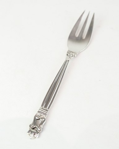 Barnegaffel - Georg Jensen - Konge - Sterling Sølv - 16.5 cm
Flot stand
