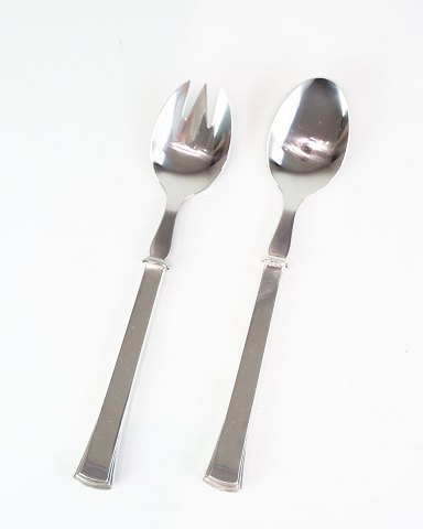 Salad set/Cutlery - Congo - No. 32 - Silver - Evald Nielsen
