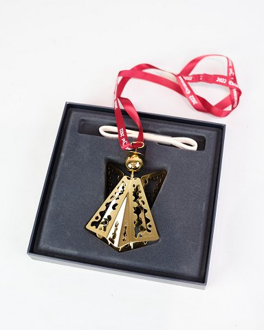 Georg Jensen Christmas Euro – Angel with Lace – Gold Plated – 2022