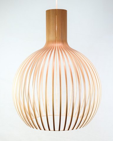 Large Pendant - Octo 4240 - Birch wood - Seppo Koho - Secto Design - Finland
