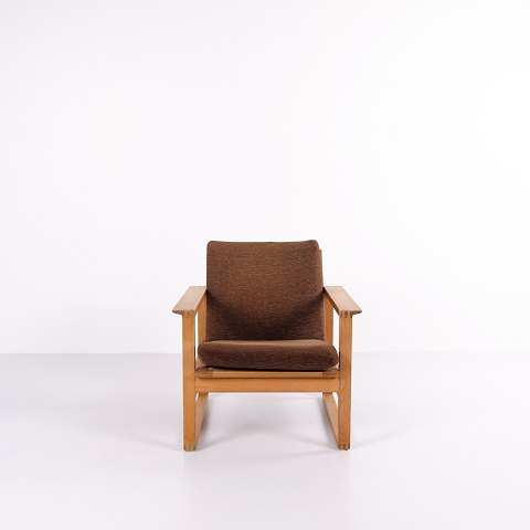 The Sled Chair - Model BM2256 - Oak - Brown Cushions - Børge Mogensen - 
Fredericia Chair Factory
Great condition
