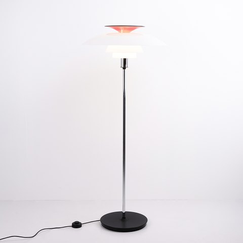 Poul Henningsen Stehlampe Modell PH 80, Louis Poulsen
