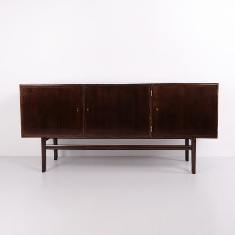 Mahagoni Sideboard, Serie Rungstedlund von Poul Jeppesens Møbelfabrik