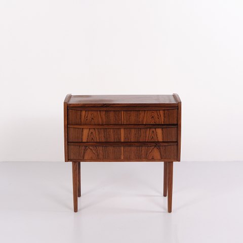 Palisander Kommode mit 3 Schubladen – Dänisches Design aus den 1960er Jahren