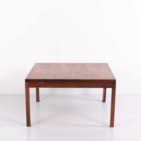 Quadratischer Couchtisch aus Palisander Dänisches Design 1960er Jahre Restauriert