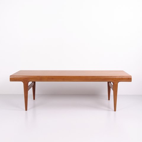 Johannes Andersen Couchtisch aus Teak mit Integrierten Schubladen von Uldum Møbelfabrik 1960er Jahre
