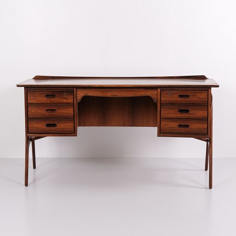 Palisander Schreibtisch Modell SH 180 von Svend Åge Madsen für Sigurd Hansen Møbelfabrik