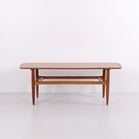 Dänischer Design-Couchtisch aus Teakholz von Jason Møbler, 1960er-Jahre