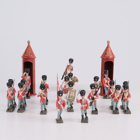 Sammlung Lineol-Spielfiguren der Königlich Dänischen Garde, 1930er–1940er-Jahre