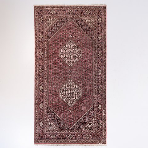 Bidjar Inspirierter Orientteppich mit Herati Muster 291 x 151 cm