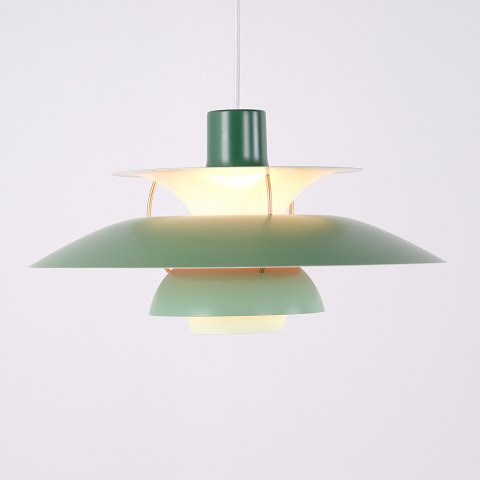Poul Henningsen PH 5 Anniversary Edition Pendelleuchte Grün Louis Poulsen 2024