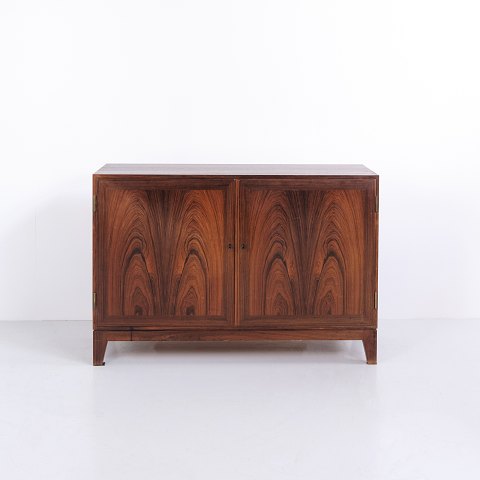 Kai Winding Niedriges Sideboard aus Palisander von Poul Jeppesen für Illums Bolighus 1960er Jahre