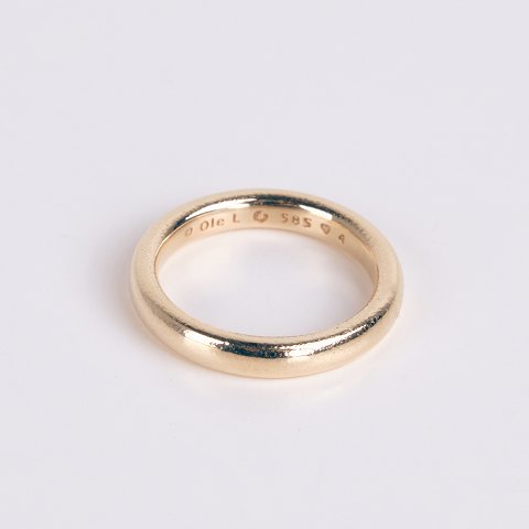 Ole Lynggaard Ring 14 Karat Gold
