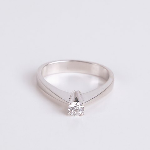 Ole Lynggaard Ring aus Weißgold mit Diamant