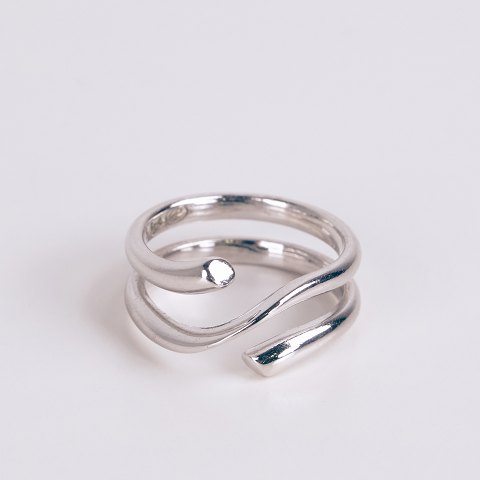 GEORG JENSEN Magic Ring aus 18-karätigem Weißgold