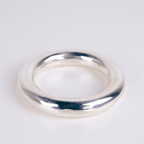 Georg Jensen Armreif aus Sterlingsilber aus den späten 1940er Jahren
