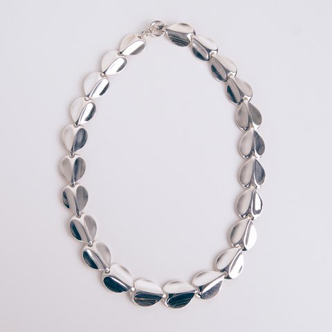 Halskette aus Sterling Silber 925S mit Ovalen Gliedern