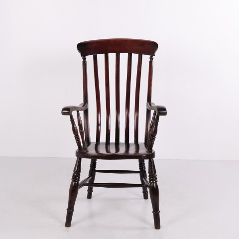 Englischer Windsor Armstuhl mit Hoher Sprossenlehne ca. 1880–1910