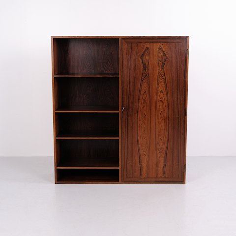 Kai Winding Regal mit Schrank aus Palisander Dänisches Design 1960er Jahre