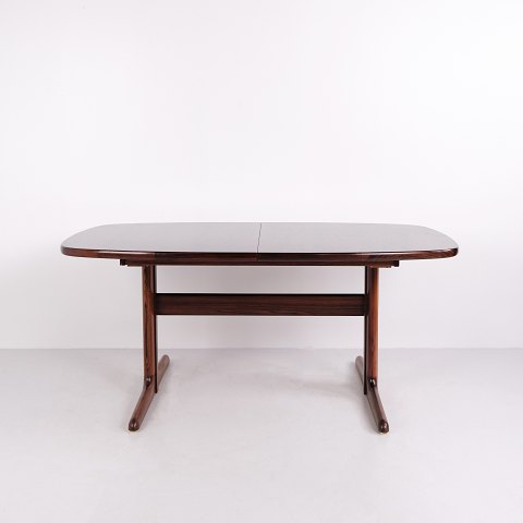 Skovby Ovaler Ausziehbarer Esstisch aus Palisander Dänisches Design 1960er Jahre