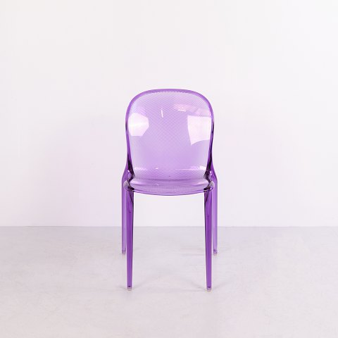 Patrick Jouin Thalya Stuhl aus Violettem Polycarbonat für Kartell 2008