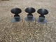 Ant Chair Model 3100 designed by Arne Jacobsen color black with 3 legs 5000 m2 showroom