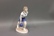 B&G Figurine, bowling girl No. 2487. Height 20 cm. 5000 m2 showroom.