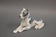B&G porcelain figurine, lying Great Dane, no. 2190.5000m2 showroom.