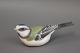 Royal Copenhagen porcelain figurine, Bluetit, no. 1505.5000m2 showroom.