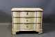 Small danish baroque chest of drawers of painted wood from the 1760s.5000m2 showroom.