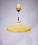 Yellow pendant, model P415, by Bent Karlby and Lyfa, in great vintage condition 
from the 1960s.
