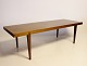 Coffee table of rosewood designed by Severin Hansen and manufactured by Haslev 
in the 1960s.
5000m2 showroom.
