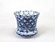 Royal Copenhagen blue fluted lace vase no.: 1/105.5000m2 showroom.