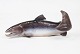 Porcelain firgure of a salmon, no.: 2366, by B&G.5000m2 showroom.