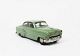 Model car, Opel Olympia Record, in light green by Tekno Denmark.5000m2 showroom.