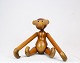 The large monkey in teak and limba designet by Kay Bojesen in 1951.5000m2 showroom.