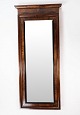 Tall mirror of mahogany, in great antique condition from the 1860s. 
