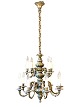 Chandelier of burnished brass from around the 1910s.
Great condition
