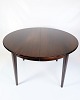 Round Dining Table With Extension Leaves - Model 55 - Mahogany - Omann Junior - 
1960s
Great condition
