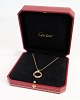 Cartier "Trinity" Necklace – 18kt. Rose Gold – 3-Tone Pendant – Brilliant Cut 
Diamonds
