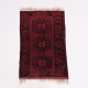 Kleiner Roter Persischer Teppich mit Orientalischem Muster und Fransen 94 x 64 cm