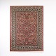 Persisch Inspirierter Orientteppich mit Blumenmuster in Roten und Cremefarbenen Tönen 225 x 165 cm