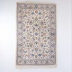 Nain Inspirierter Orientteppich mit Blumenmuster in Hellen Farbtönen 240 x 155 cm