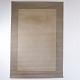 Moderner Naturfarbener Teppich mit Gestreiftem Rand 290 x 200 cm