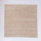 Quadratischer Naturfarbener Teppich in hellen Beigetönen 220 x 220 cm