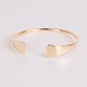 Hans Hansen Offener Armreif 14 Karat Gold