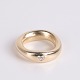 Ole Lynggaard Love Ring aus 14 Karat Gold mit Diamantherz