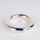 Georg Jensen Armreif aus Sterlingsilber aus den späten 1940er Jahren
