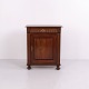 Antiker Konsolschrank aus Mahagoni mit Schnitzereien und Ornamenten 1860er Jahre